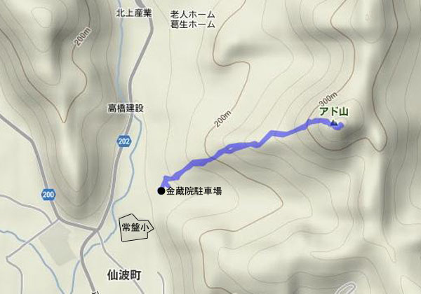 アド山 map