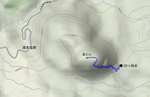 富士山 map