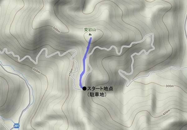 寺久保山 map