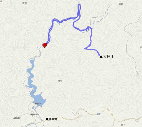 大日山 map