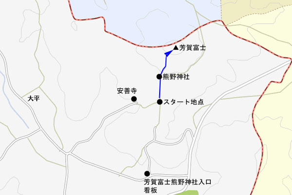 羽賀富士 map