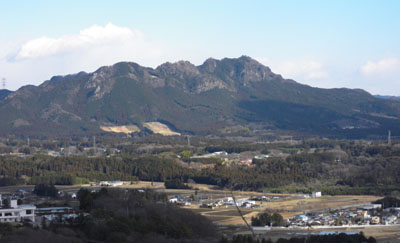 岩山山頂からの眺め 古賀志山