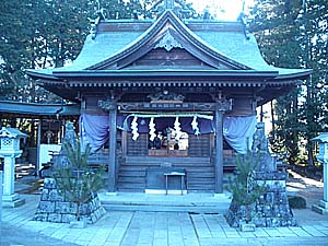 加波山神社本宮