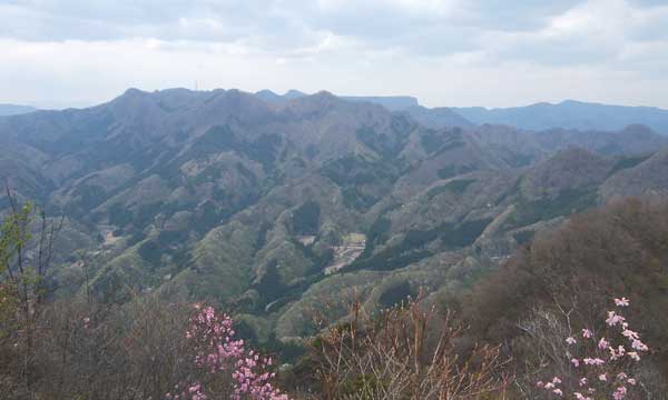 鹿岳山頂<二ノ岳>からの眺め