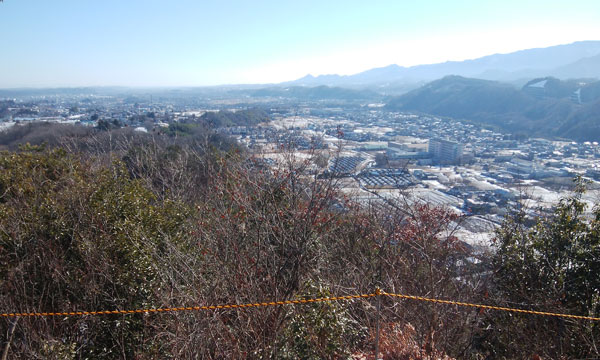 神成山山頂からの眺め