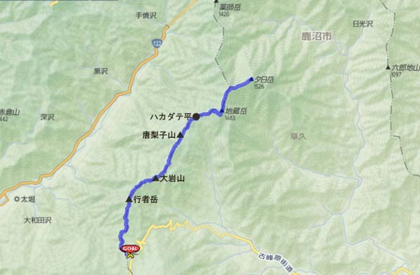 唐梨子山 map