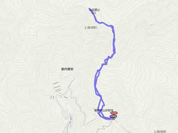 迦葉山 map