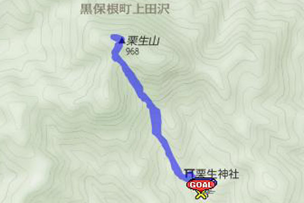 栗生山 map