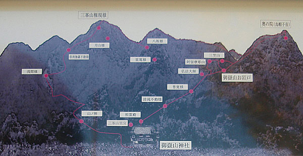 三峰山 map