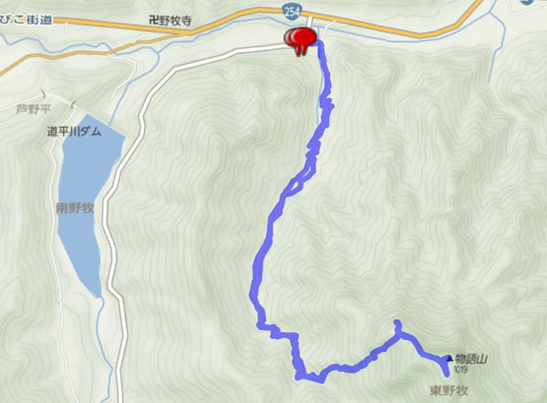 物語山 map