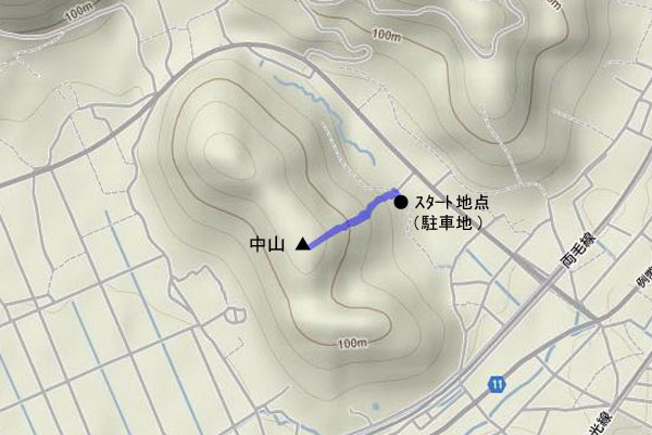 中山 map