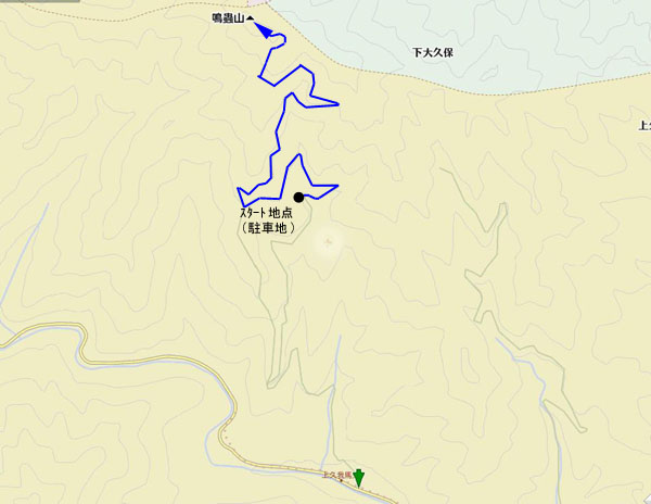 鳴蟲山 map