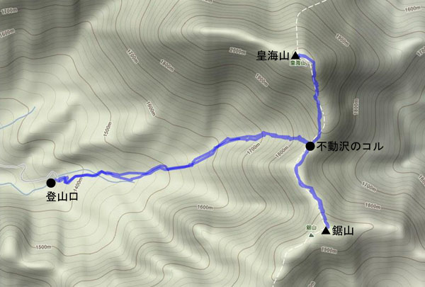 鋸山 map