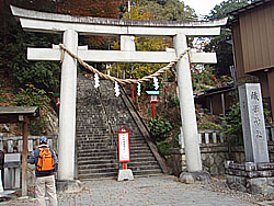 織姫神社正面の鳥居
