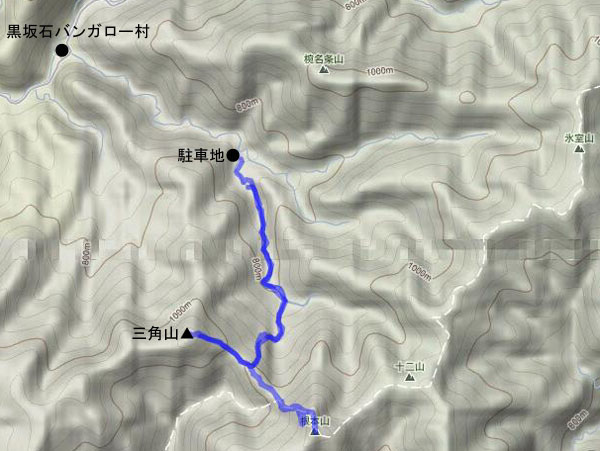 三角山 map