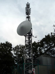 栃木テレビの中継アンテナ
