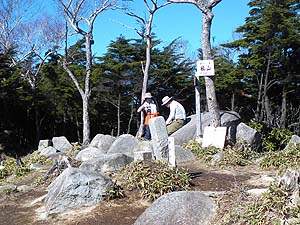 社山山頂(1827m)