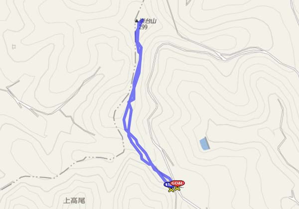 崇台山 map