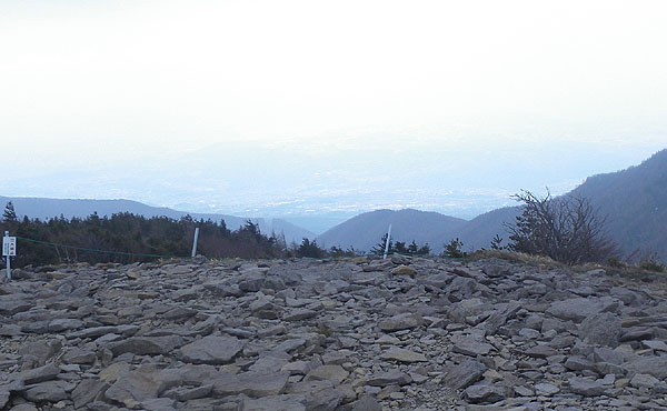 湯ノ丸山 南峰からの眺め